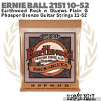 Ernie Ball 2151 Earthwood Rock and Blues Acoustic Guitar String 10-52
