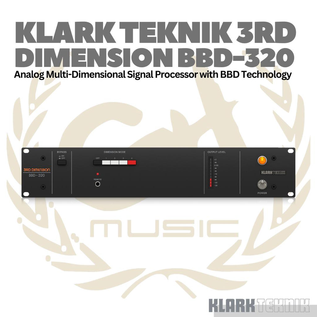 Klark Teknik 3rd Dimension BBD-320 Analog Multi-Dimensional Signal Processor