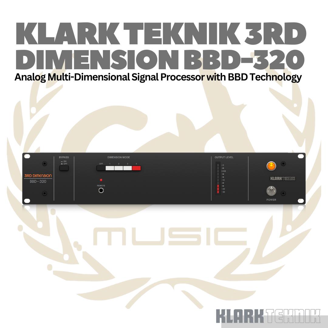 Klark Teknik 3rd Dimension BBD-320 Analog Multi-Dimensional Signal Processor