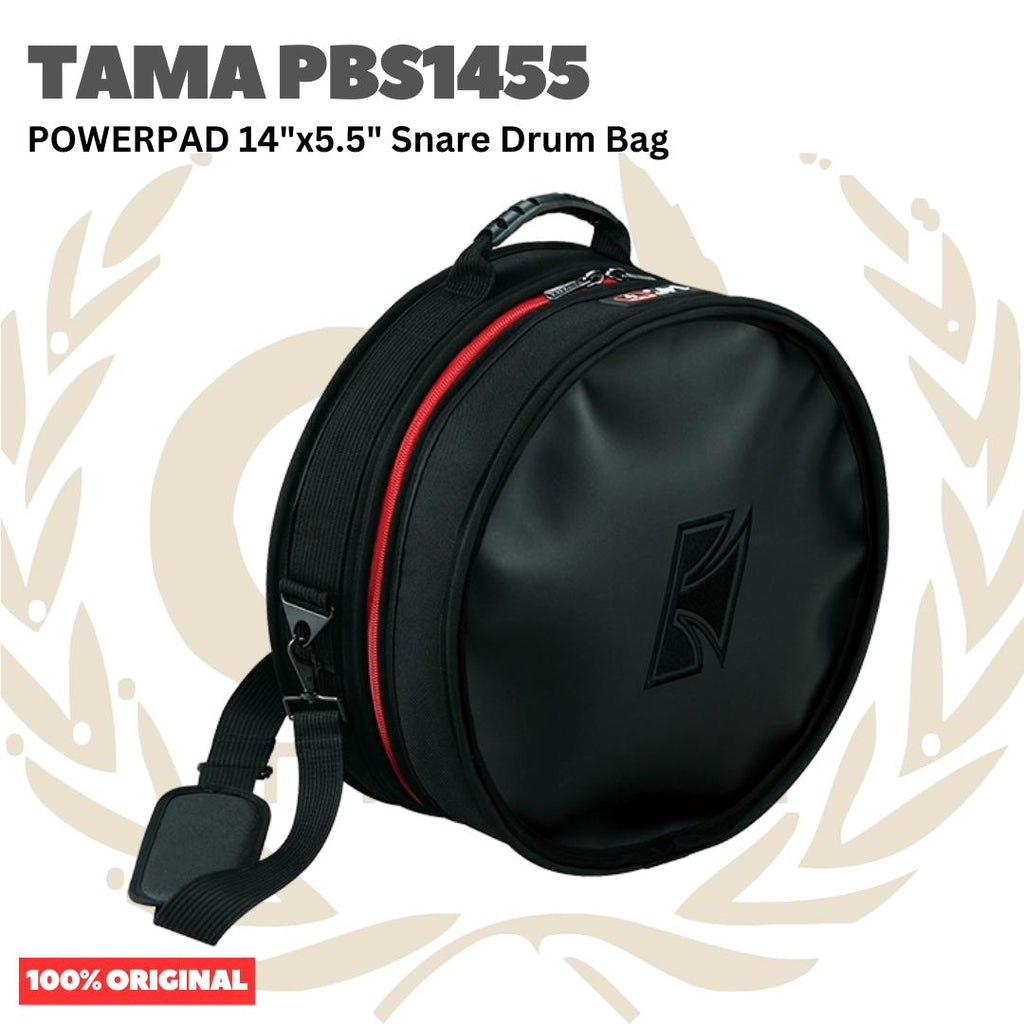Tama PBS Series PowerPad Snare Drum Bag - Tas Snare Drum Original Asli