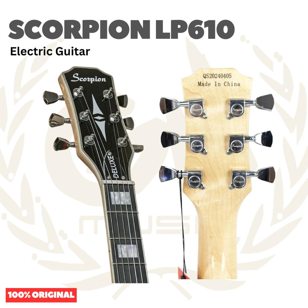 Scorpion LP610 Electric Guitar | Gitar Listrik Elektrik Les Paul LP-610