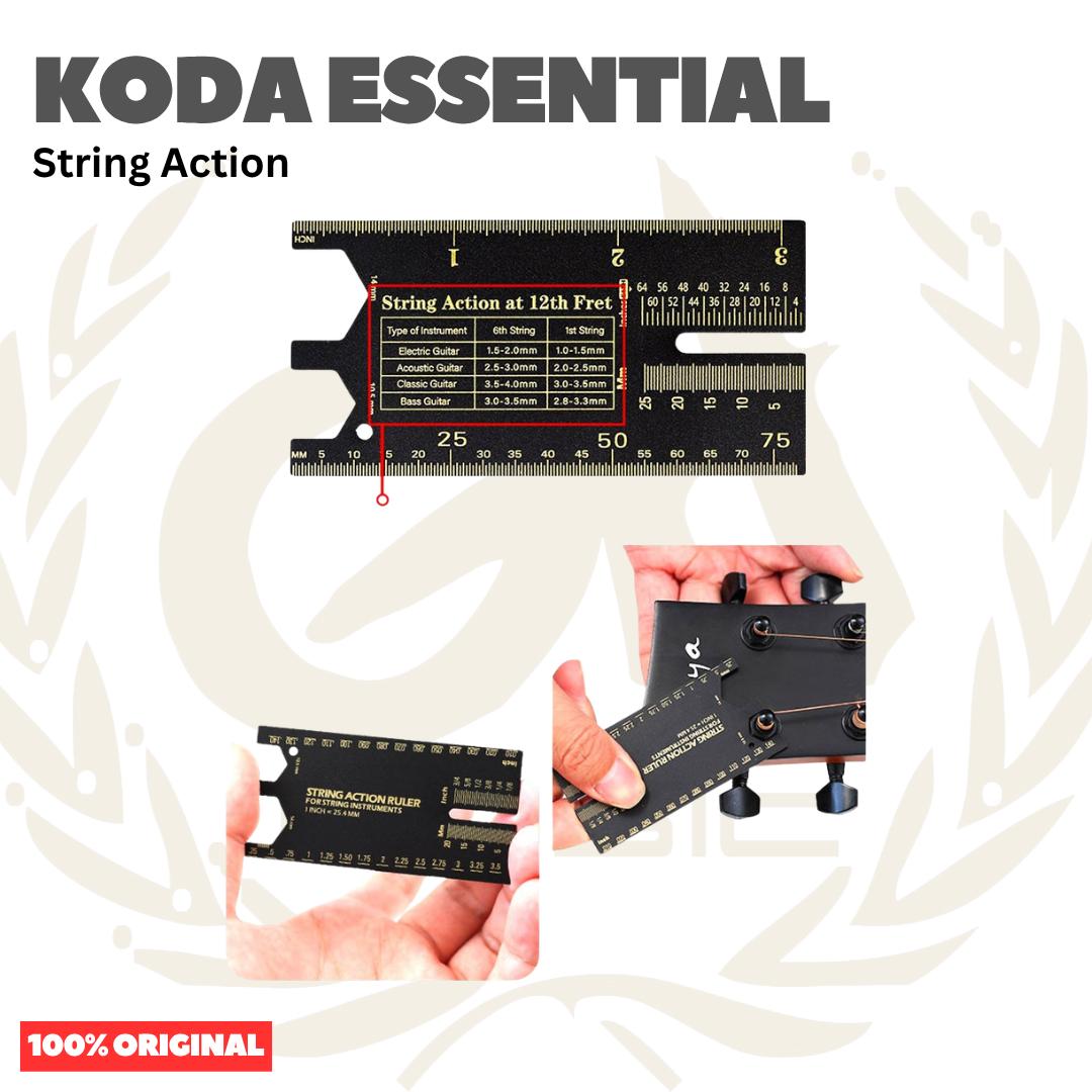 Koda Essential String Action Gauge ONE -  Alat Pengukur Senar Gitar Dan Bass