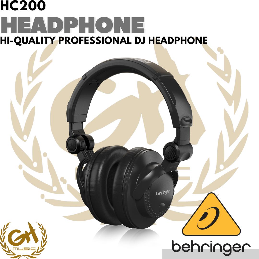 Behringer HC200 High-Quality Professional DJ Headphone