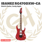 Ibanez RG470DXW-CA Electric Guitar, Candy Apple - Gitar Listrik Elektrik Original Asli