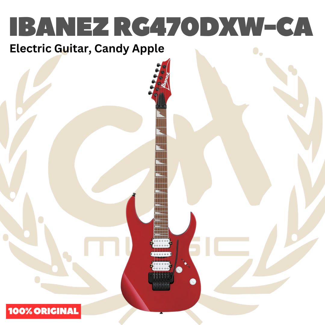 Ibanez RG470DXW-CA Electric Guitar, Candy Apple - Gitar Listrik Elektrik Original Asli
