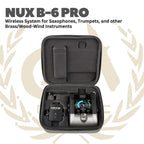 NUX B-6 PRO Wireless System for Saxophones, Trumpets, and other Brass/Wood-Wind Instruments - Mic Wireless NUX B6 PRO untuk Alat Musik Tiup