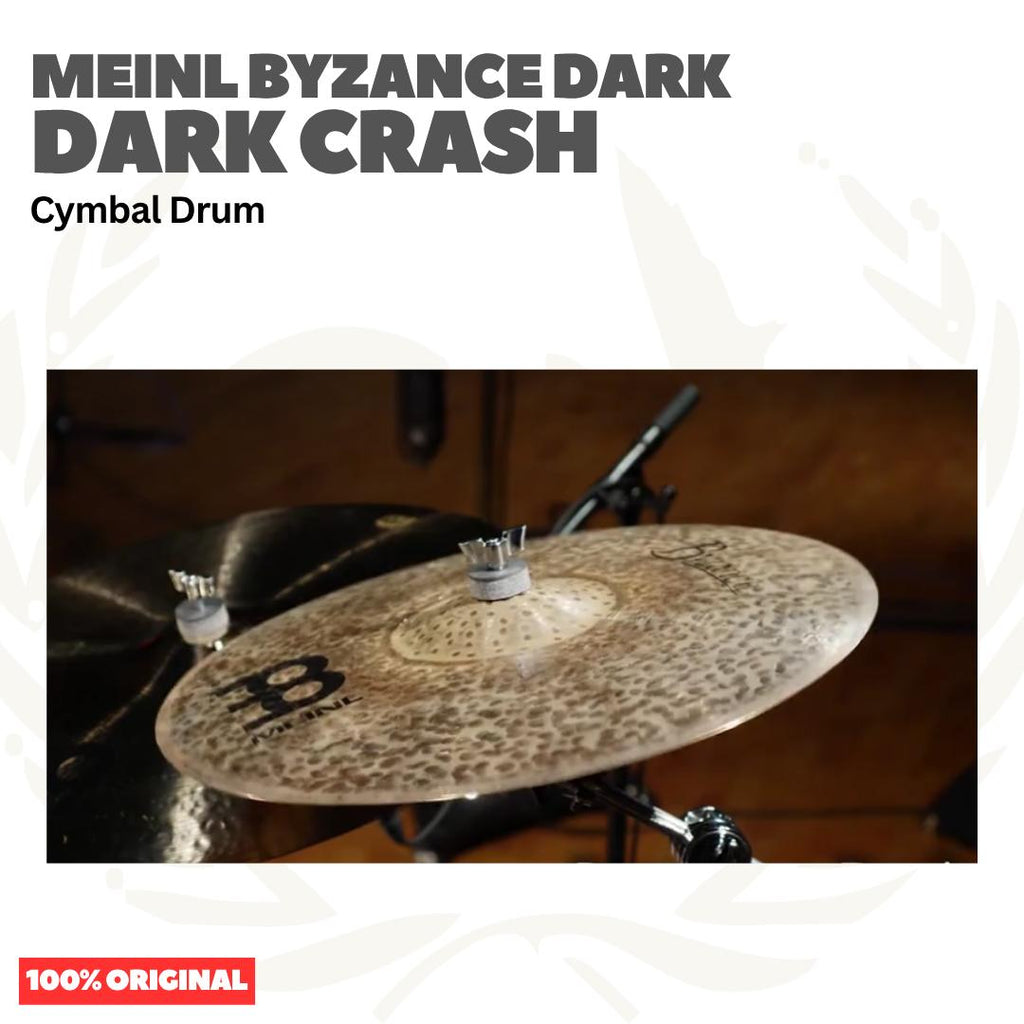 MEINL B18DAC Byzance Dark Dark Crash Cymbal 18 inch - Simbal Drum