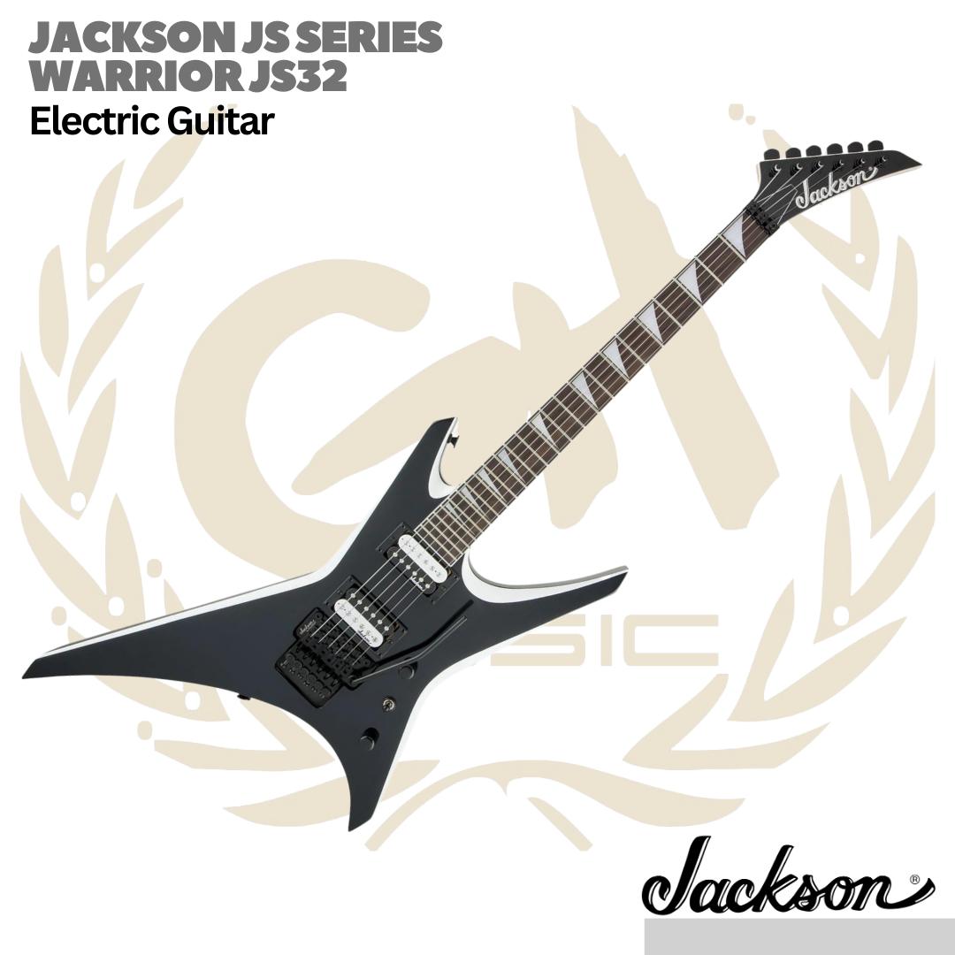 Jackson JS Series Warrior JS32 Electric Guitar, Amaranth FB - Gitar Listrik