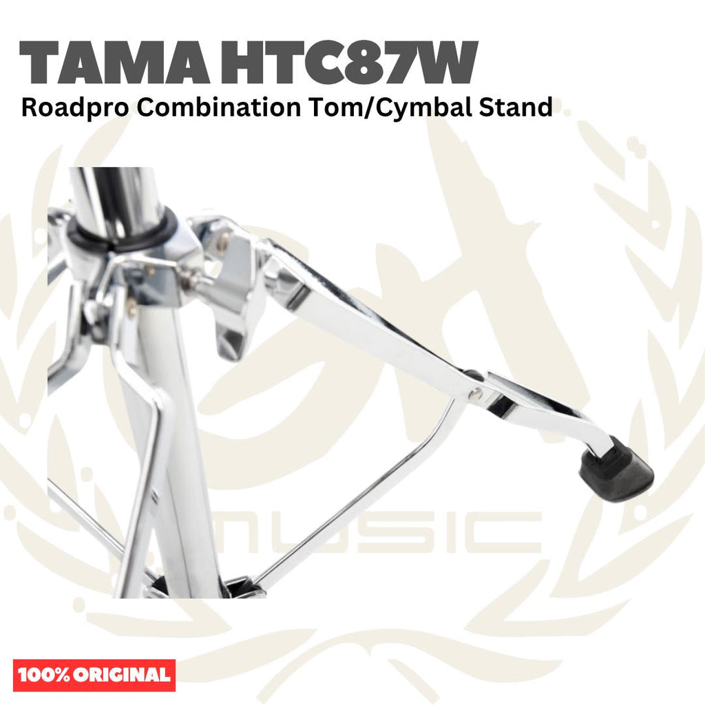 TAMA HTC87W Roadpro Combination Tom/Cymbal Stand - Stand Simbal Tom Drum
