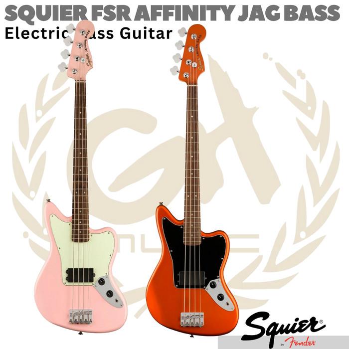 SQUIER FSR AFFINITY JAG BASS Electric | Listrik Elektrik Jaguar