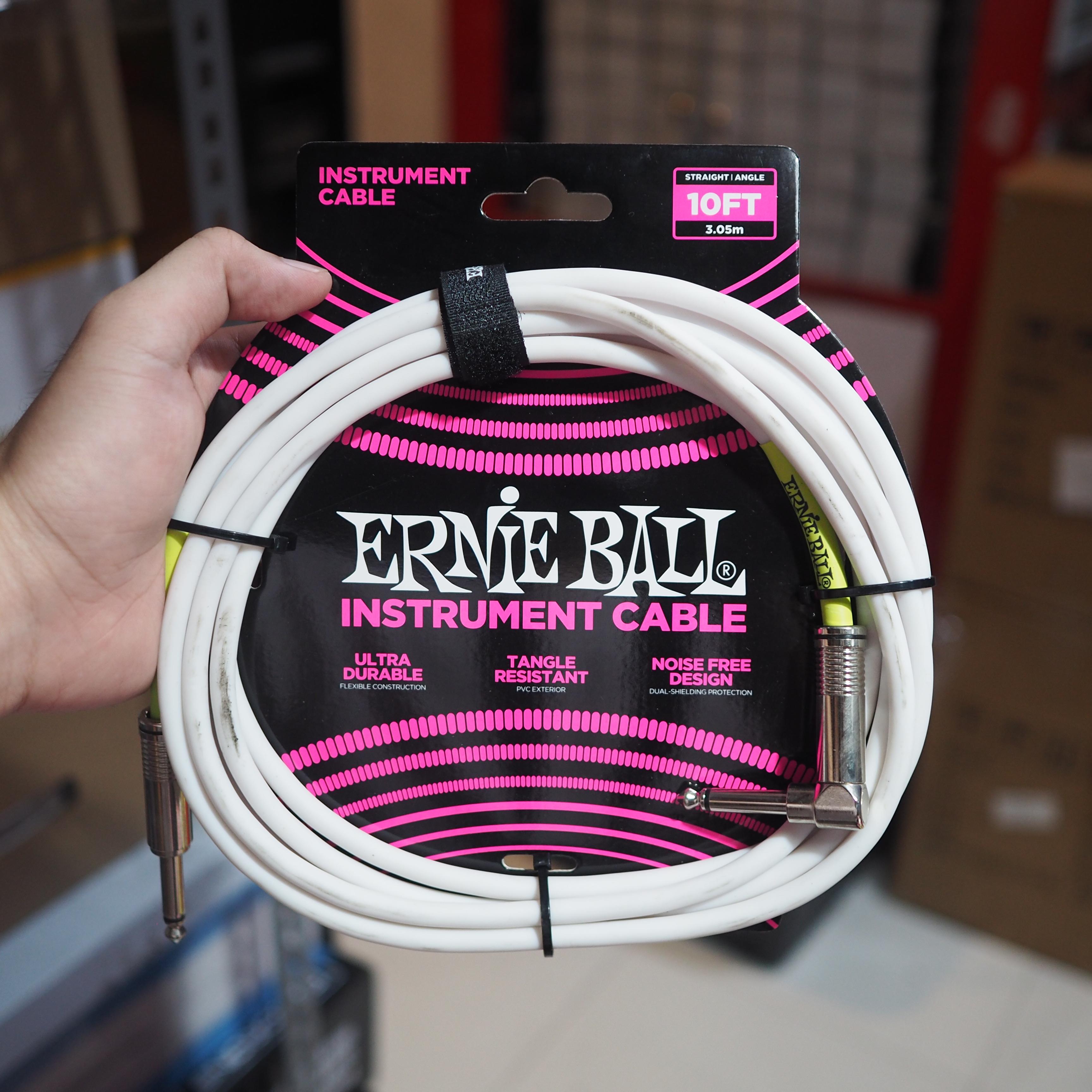 Ernie Ball PVC Straight to Angled Instrument Cable - Kabel Jack