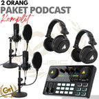 PAKET PODCAST 2 ORANG MAONO AM200 PLUS A03T DAN MH601
