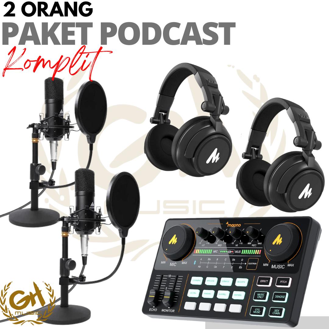 PAKET PODCAST 2 ORANG MAONO AM200 PLUS A03T DAN MH601