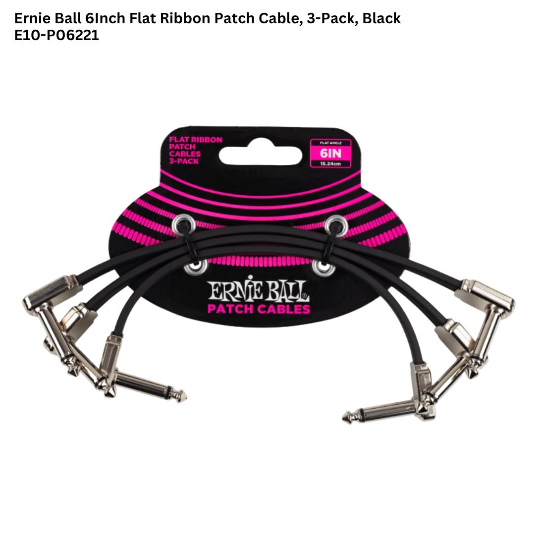ERNIE BALL Right Angle Flat Ribbon Pedalboard | Kabel Jack Jumper