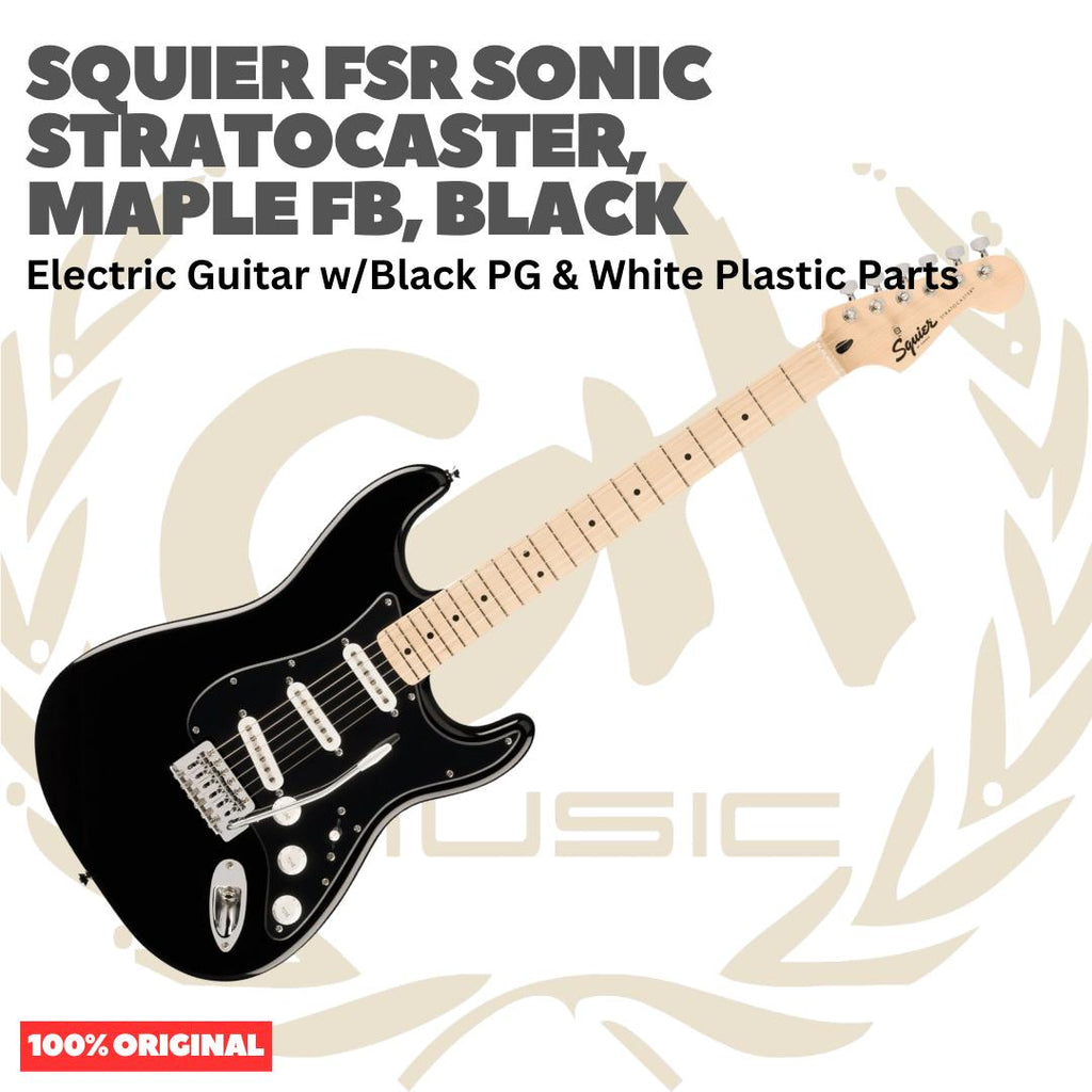 SQUIER FSR SONIC Stratocaster Electric Guitar | Gitar Elektrik Listrik