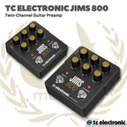 TC ELECTRONIC AMPWORX JIMS 800 PREAMP GUITAR PEDAL - JIMS-800 EFEK PREAMP PEDAL GUITAR BASS JIMS800