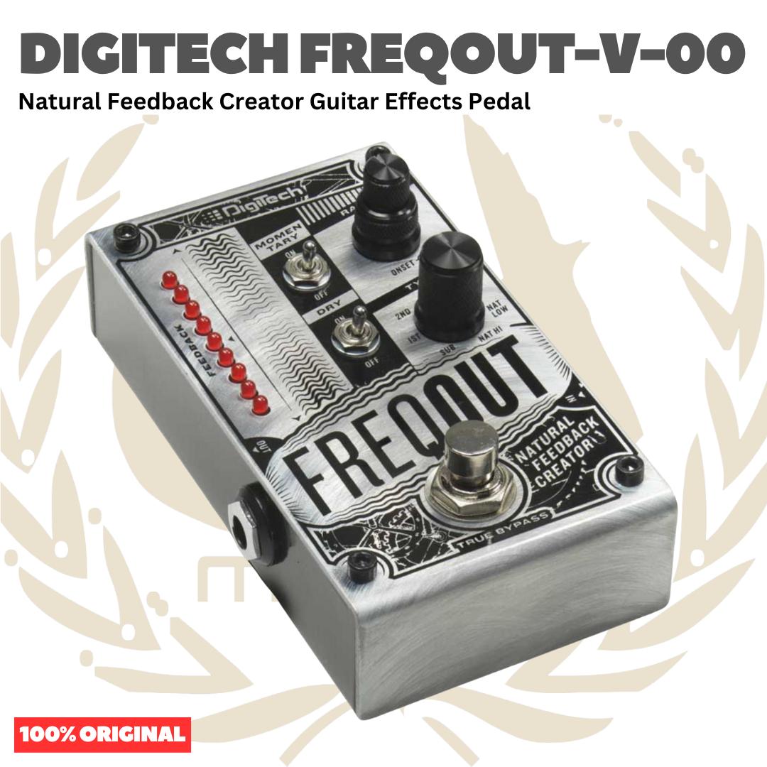 DIGITECH FREQOUT-V-00 Natural Feedback Creator Guitar Effects Pedal - Efek Pedal Gitar Bass Original Asli
