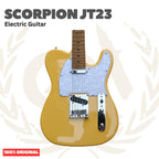 SCORPION JT23 Black Jaguar Series Electric Guitar - Gitar Listrik Tele