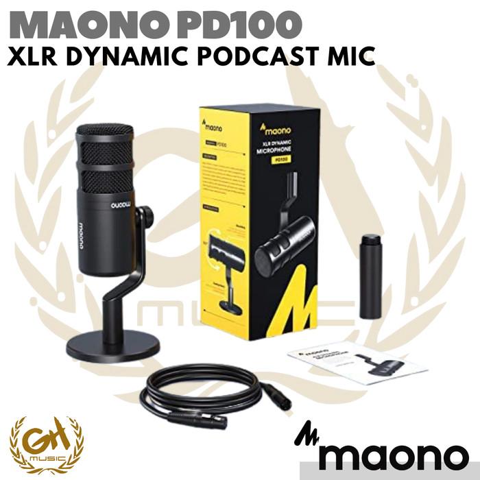MAONO PD100 XLR DYNAMIC PODCAST MICROPHONE | PD 100 DINAMIC MIC