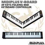 MIDIPLUS V BOARD 49 Bluetooth Midi Controller Portable Lipat | VBOARD
