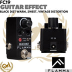 FLAMMA FC19 Black Dist - Warm, Sweet, Vintage Distortion - Efek Gitar