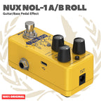 NUX NOL-1 A/B Roll Octave & Loop Guitar Bass Pedal Effect - Efek Pedal Gitar Bass Original Asli