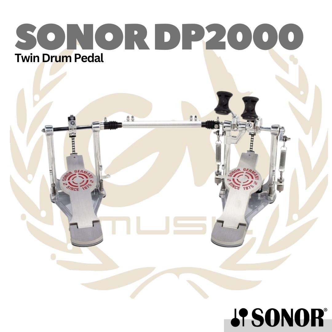 Sonor DP2000 Twin Drum Pedal - Double Pedal Bass