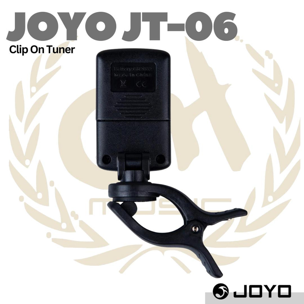JOYO JT-06 Digital Guitar Tuner 440Hz Mini Clip-on Chromatic Tuner