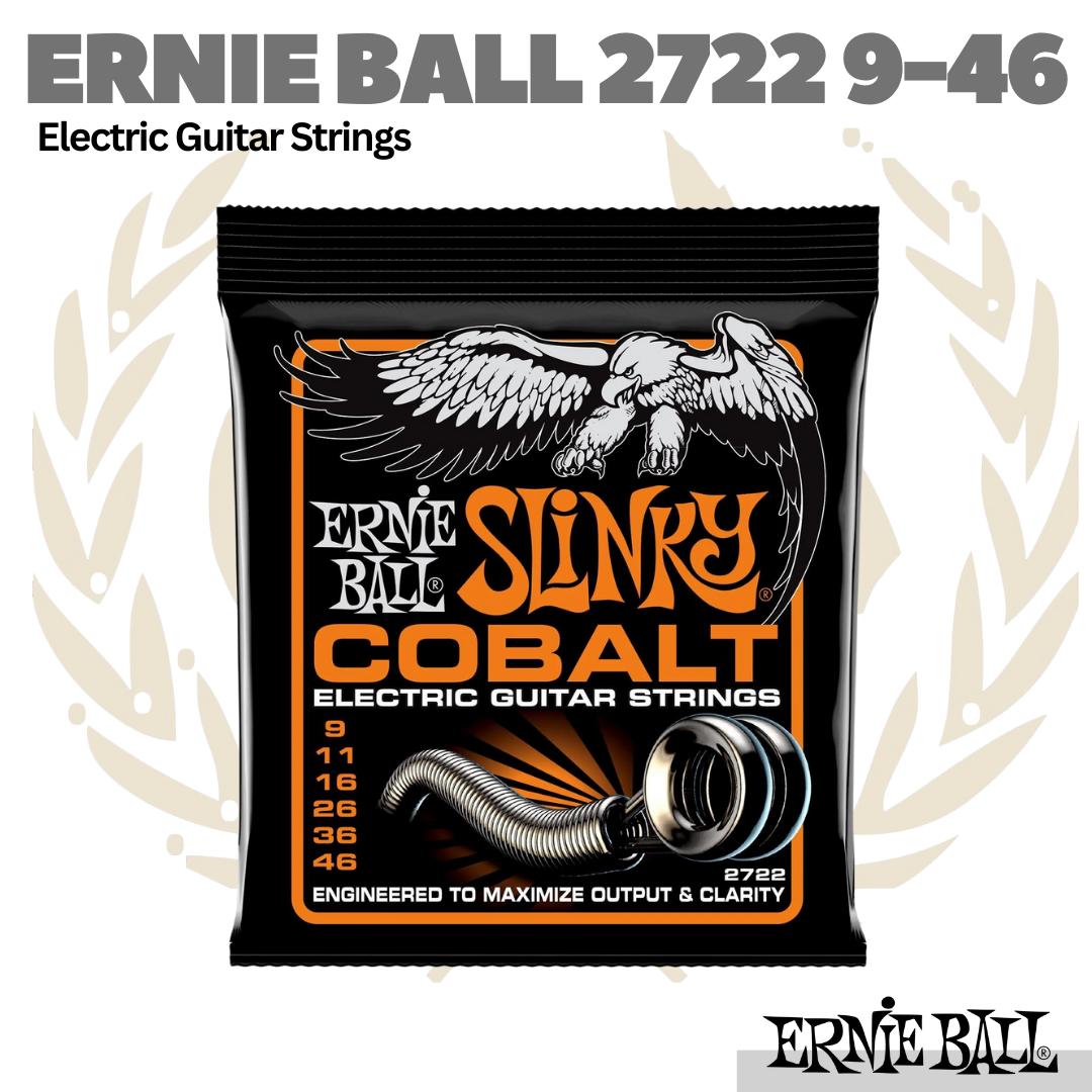 Ernie Ball 2722 Hybrid Slinky Cobalt Electric Guitar Strings 9-46