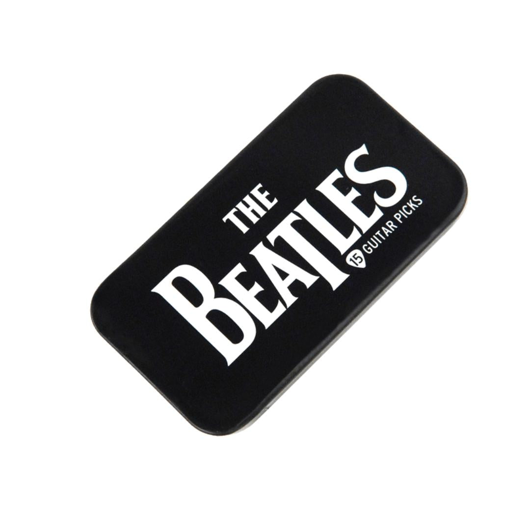 The Beatles Guitar Pick Tin, 15 - Pack - Pick Gitar Bass