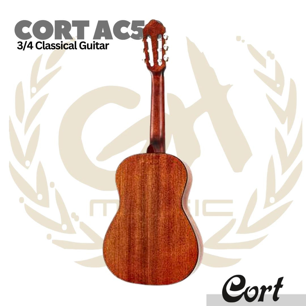 CORT AC50 1/2 Junior Acoustic Classic Nylon Guitar | Gitar Nilon