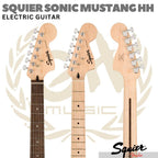 SQUIER SONIC MUSTANG HH Electric Guitar | Gitar Listrik Elektrik - CALIFORNIA BLUE