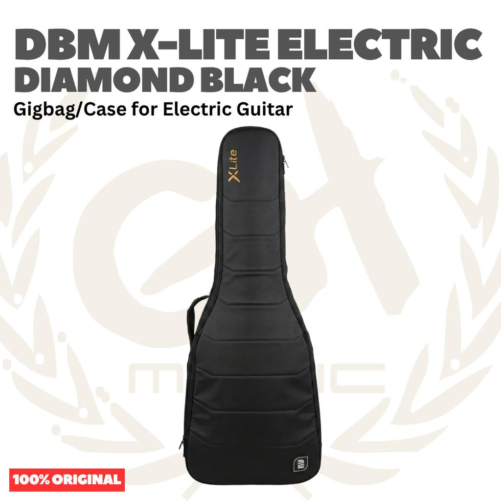 DBM X-LITE ELECTRIC Diamond Black - Electric Guitar Gigbag Case