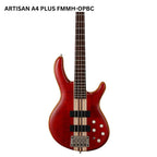 Cort Artisan A4 Plus FMMH Electric Bass Guitar - Bass Listrik Elektrik