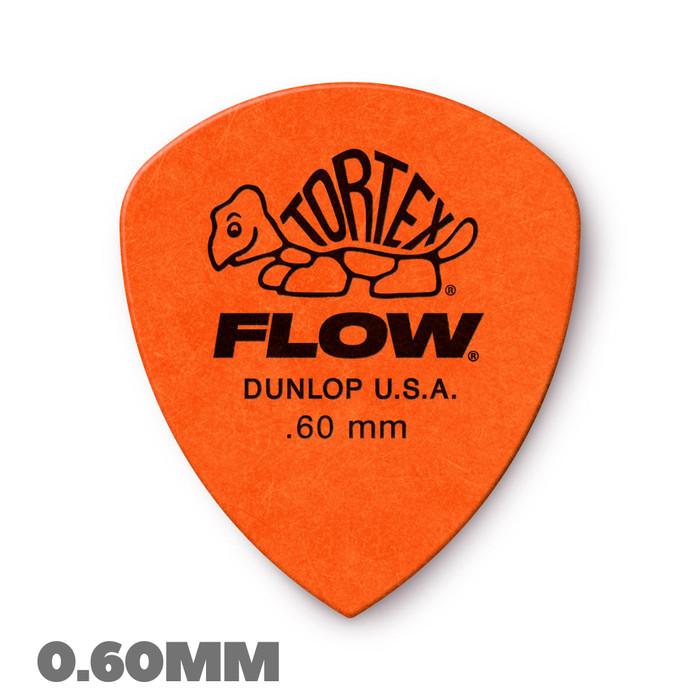 DUNLOP TORTEX FLOW Standart Guitar Pick, isi 12 pcs | Pik Gitar
