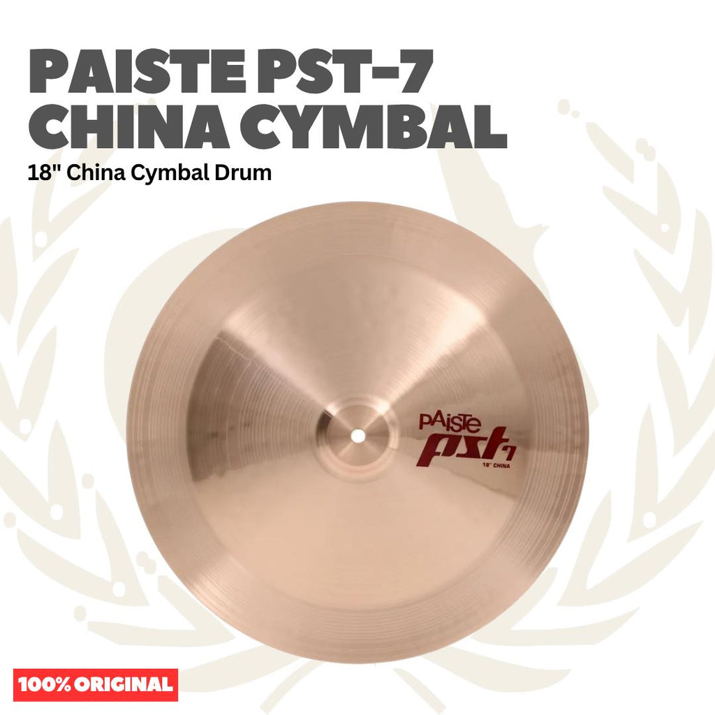 Paiste PST-7 China Cymbal 18inch - Simbal Drum