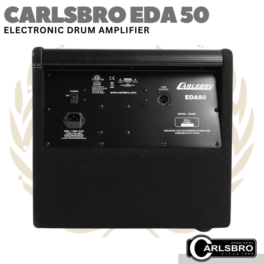 CARLSBRO EDA50 Electric Drum Amplifier | Speaker Monitor EDA 50