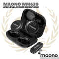 MAONO WM620 Wireless Usb C Lavalier Microphone Podcast Gaming Streaming | Clip On Mic