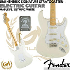 FENDER JIMI HENDRIX SIGNATURE STRATOCASTER MAPLE FB - Gitar Elektrik
