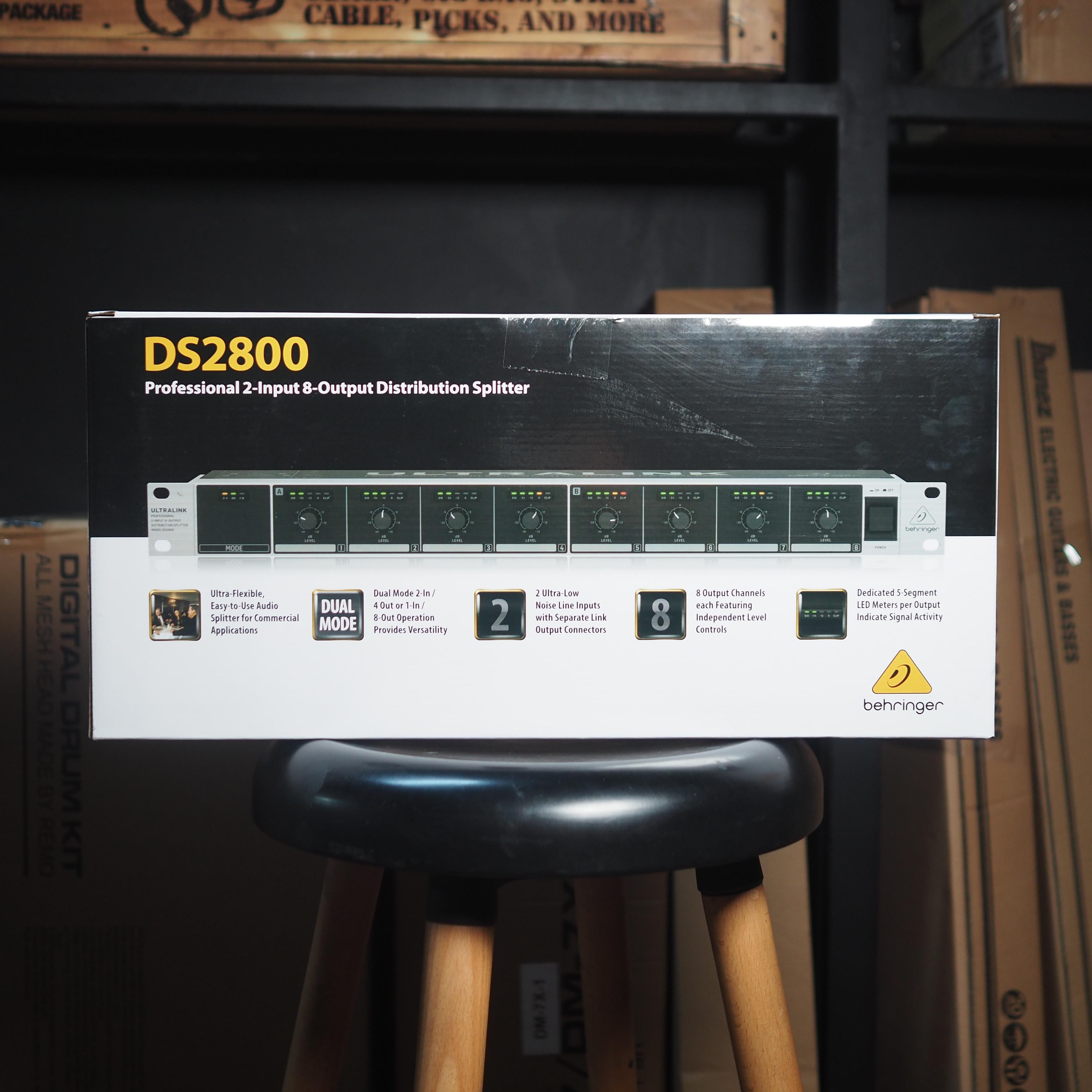 BEHRINGER ULTRALINK DS2800 Audio Distribution Splitter