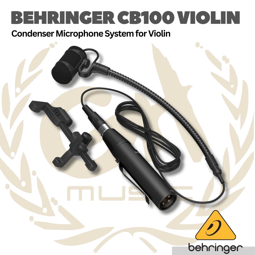 Behringer CB100 Violin Condenser Microphone System for Violin Mikrofon