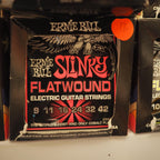 Ernie Ball 2593 Super Slinky Flatwound Electric Guitar Strings 9-42