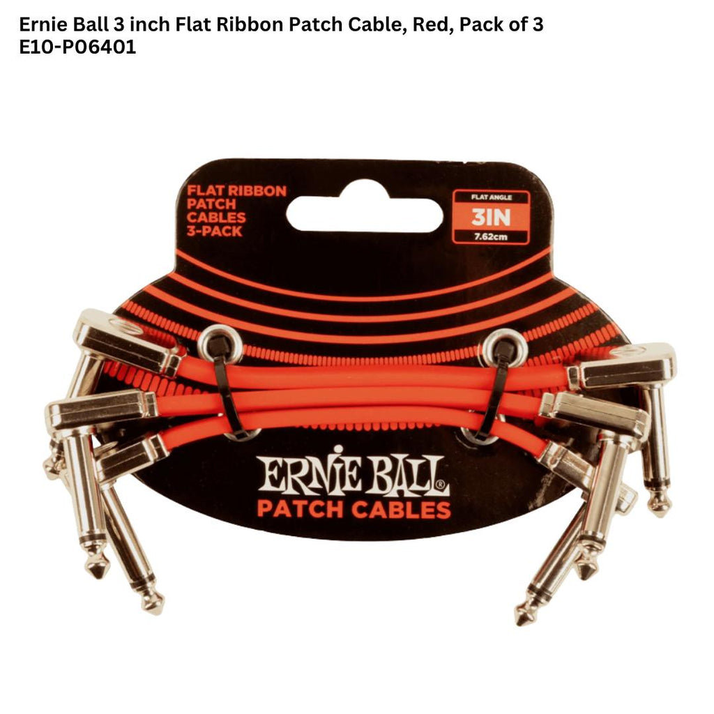 ERNIE BALL Right Angle Flat Ribbon Pedalboard | Kabel Jack Jumper