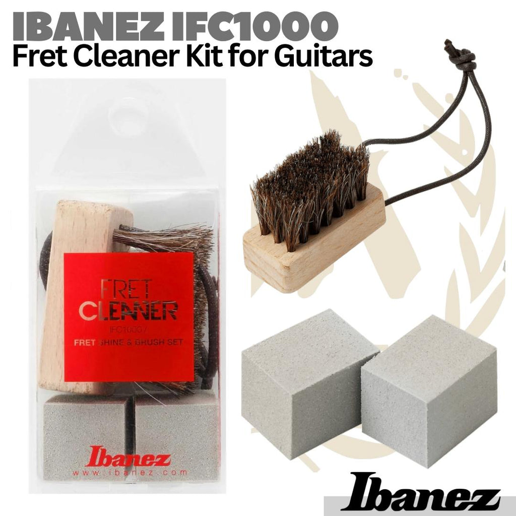 IBANEZ IFC1000 Fret Cleaner Kit for Guitars | Pembersih