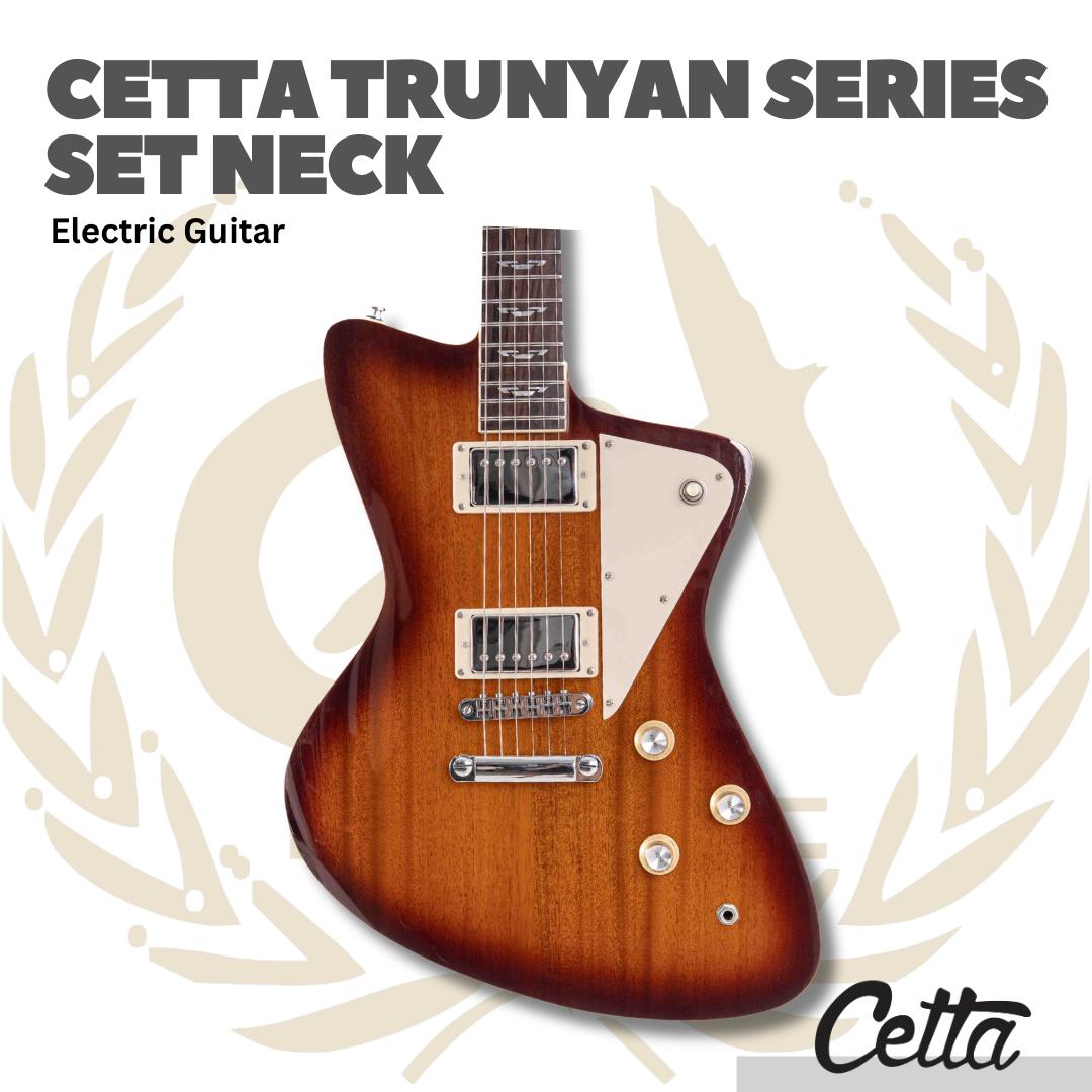CETTA TRUNYAN SERIES SET NECK ELECTRIC GUITAR - GITAR ELEKTRIK