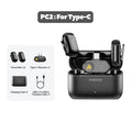 Maono Wave T1 MINI WM622 Wireless Microphone Type-C & Lightning with Charging Case - Mic Wireless untuk Content Creator & Live Streaming