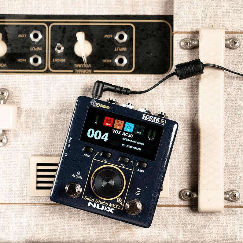 NUX NSS-6 SOLID STUDIO MK-II PreAmp Power Amp Combination Effect Pedal - Efek Amp Simulator NUX NSS6