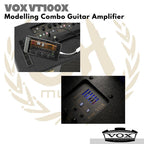 VOX VT100X MODELLING COMBO GUITAR AMPLIFIER | Ampli Spiker Gitar VT100