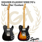 Squier Classic Vibe 70s Telecaster Custom Electric Guitar | Gitar
