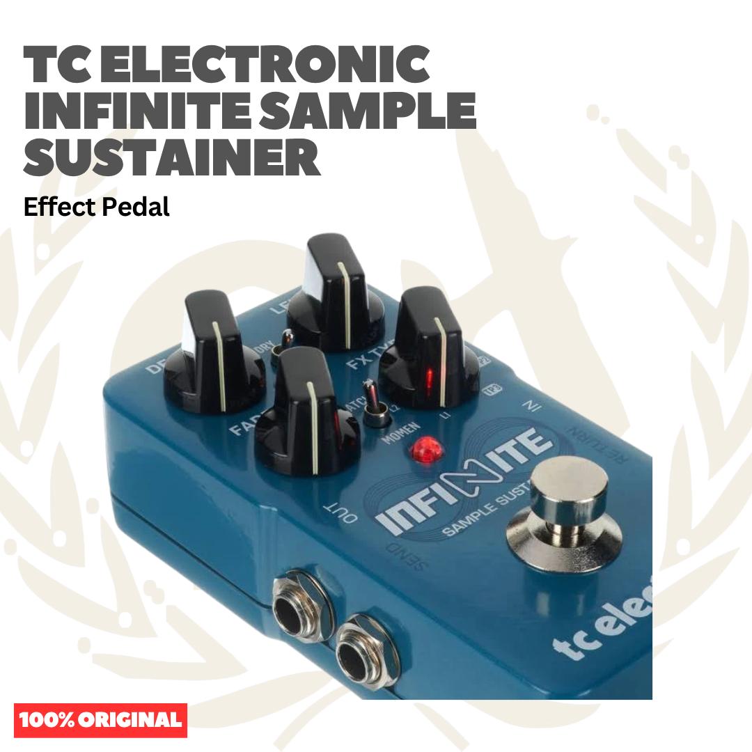 TC Electronic Infinite Sample Sustainer Guitar Effect Pedal - Pedal Efek Gitar Bass